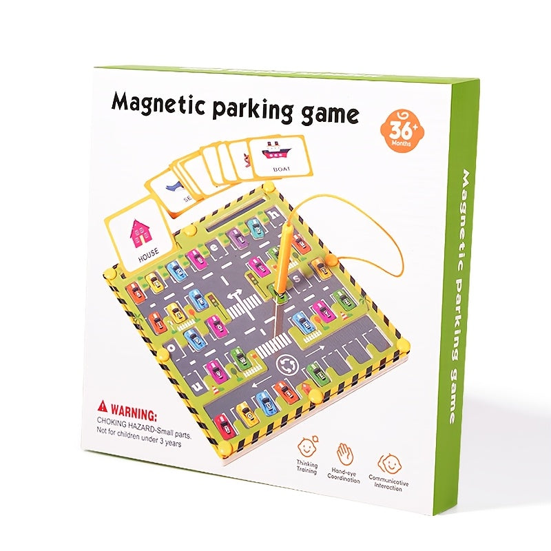 Wooden Magnetic Alphabet Maze Learning Toy for Kids