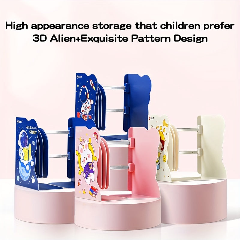 Adorable Adjustable Book Stand Patterns Bookends Home Stationery Tool