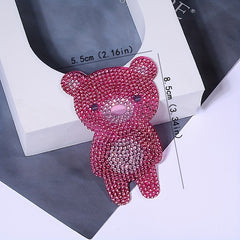 Colorful Bear Hot Drilling Cartoon Unicorn Patch Cloth Paste
