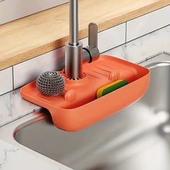 Splash-proof Drain Rack Sink Mat Non-slip Countertop Mat