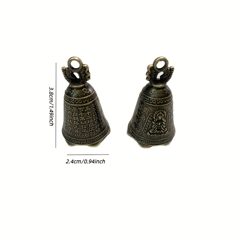 5pcs Antique Bells for Office Halloween Christmas Decor