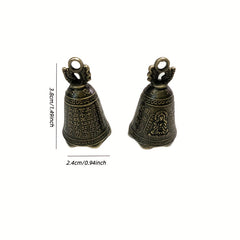 5pcs Antique Bells for Office Halloween Christmas Decor