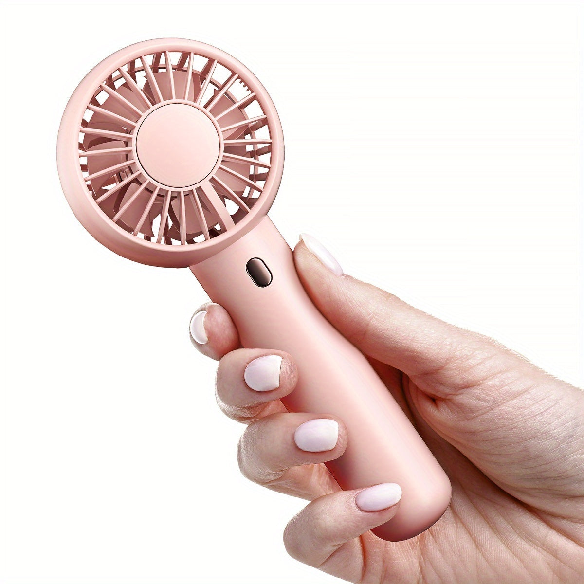 Mini Portable Fan Dual Motors Handheld Fan 3 Speed USB Rechargeable Fan