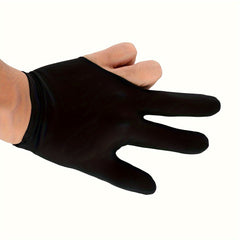 3 Finger Billiard Gloves Snooker Pool Left/Right Hand One Size Fits All