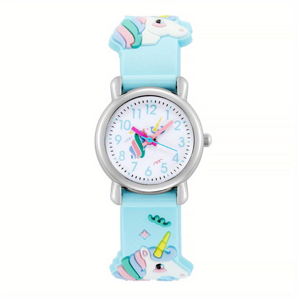 Kids Silicone Unicorn Quartz Watch