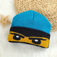 Kids Jacquard Knit Hat - Birthday Gift for Boys