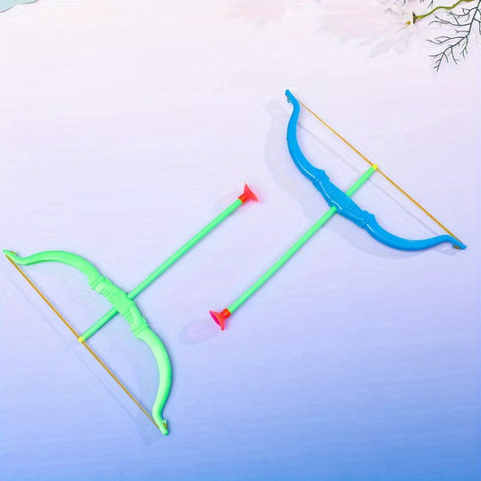 2Pcs Kids Archery Set with Bow and Arrow for Outdoor and Indoor Practice