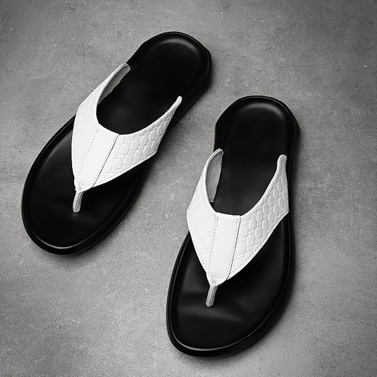 Men's Rubber Insole Quick Drying Anti-skid Flip Flops