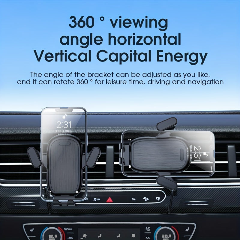 Car Mobile Phone Holder Hook Air Outlet Fixed Automotive Supplies