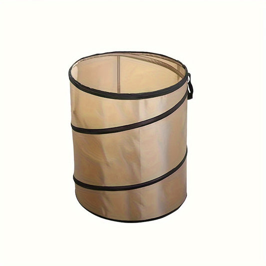 Outdoor Camping Foldable Trash Can Portable Picnic Dust Bin Garbage Bag