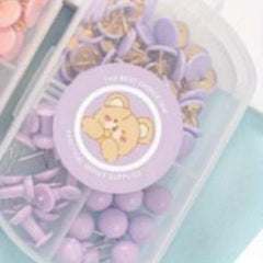 Macaron Push Pin Set - Student Stationery Set