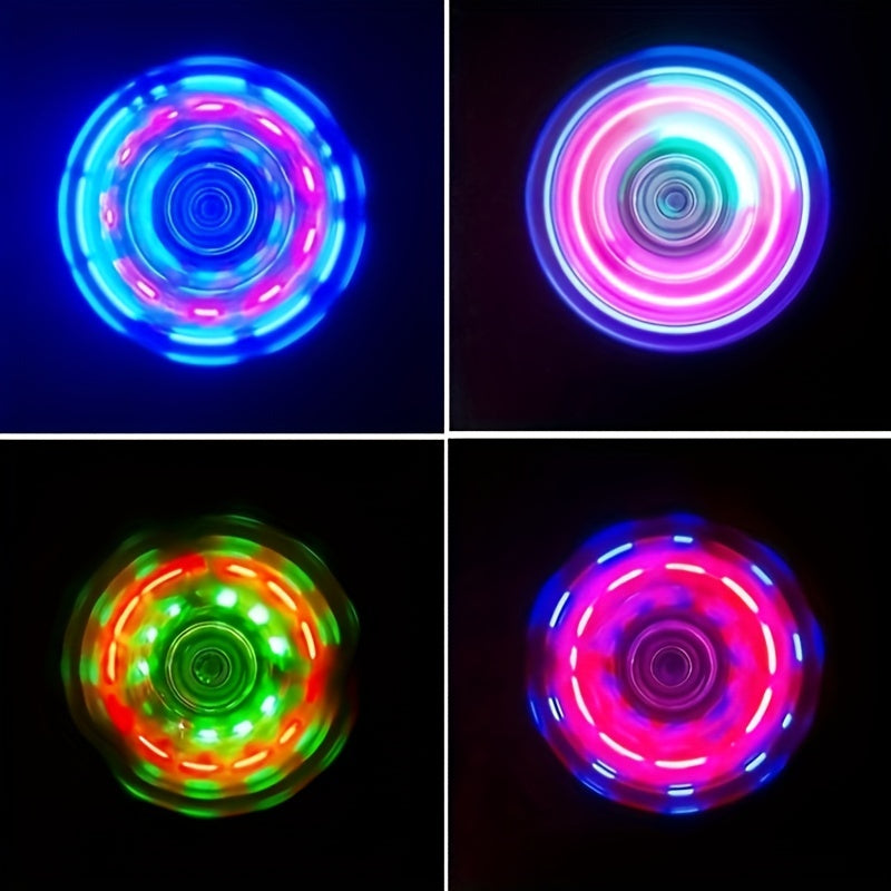 Colorful Fingertip Gyroscope Luminous Toy for Children