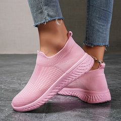 Women's Mesh Breathable Running Shoes Comfortable Non slip Sports Shoes