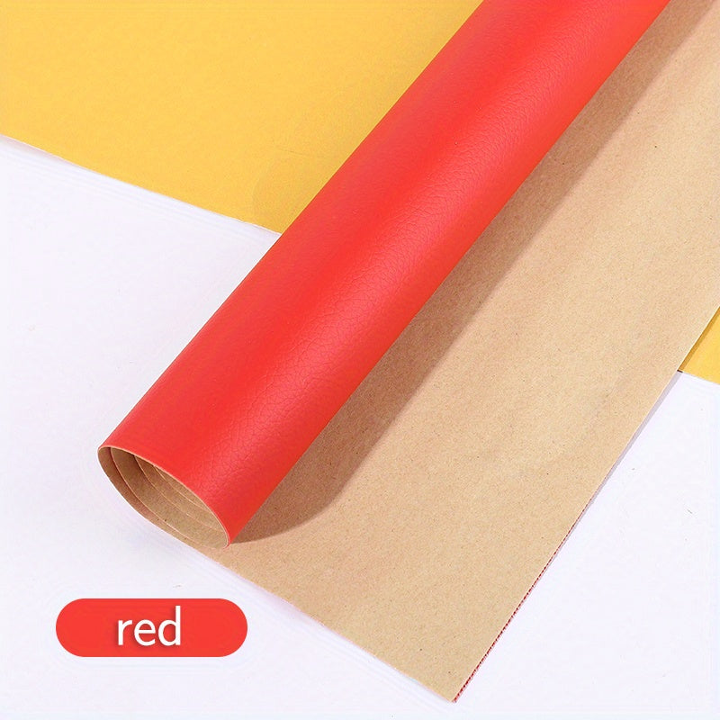 Self Adhesive Leather Patch Back Glue Fabric Upholstery Leather