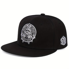 Sunshade Adjustable Baseball Cap Eye of Horus Pattern Outdoor Sport