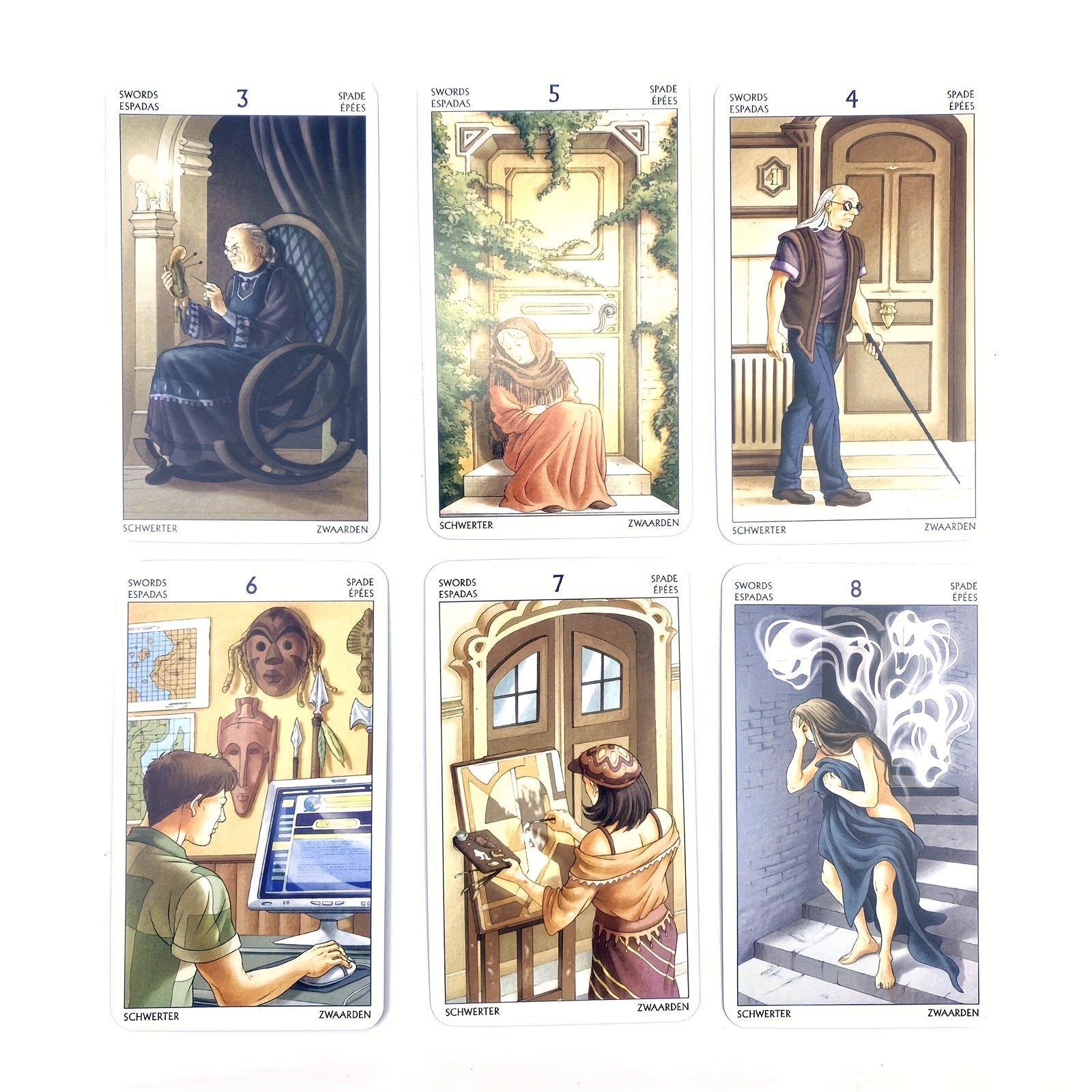 Tarot 78 Doors Family Gathering Party Board Game