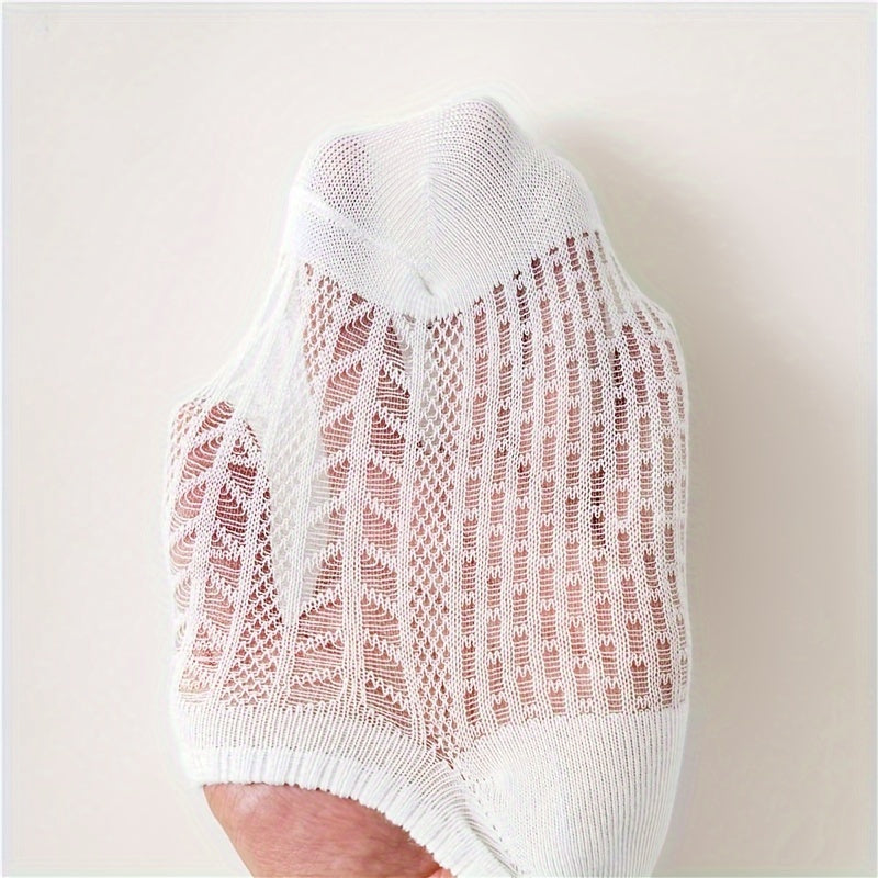 10 Pairs Cut Out Ankle Socks Lightweight Women's Stockings