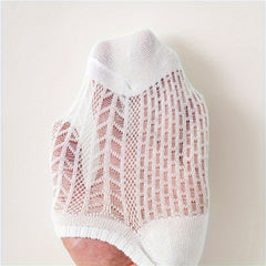 10 Pairs Cut Out Ankle Socks Lightweight Women's Stockings