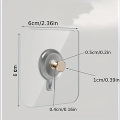 5pcs No Mark Studs Photo Frame Hanger Screw & Sticker Combo