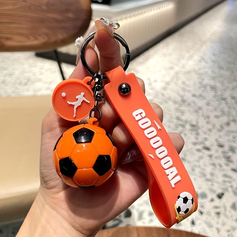 Football Fans Game Key Chain Pendant for Men and Women
