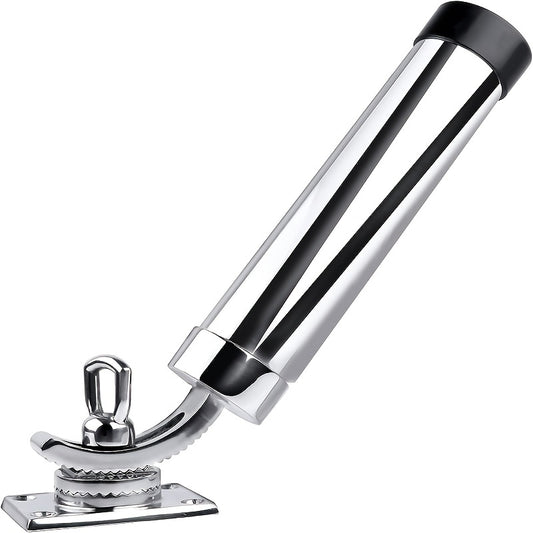 360 Degree Adjustable Fishing Rod Holder Stainless Steel Marine Hardware