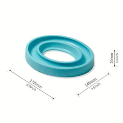 Oval Silicone Ring Bobbin Storage Box Sewing Tool