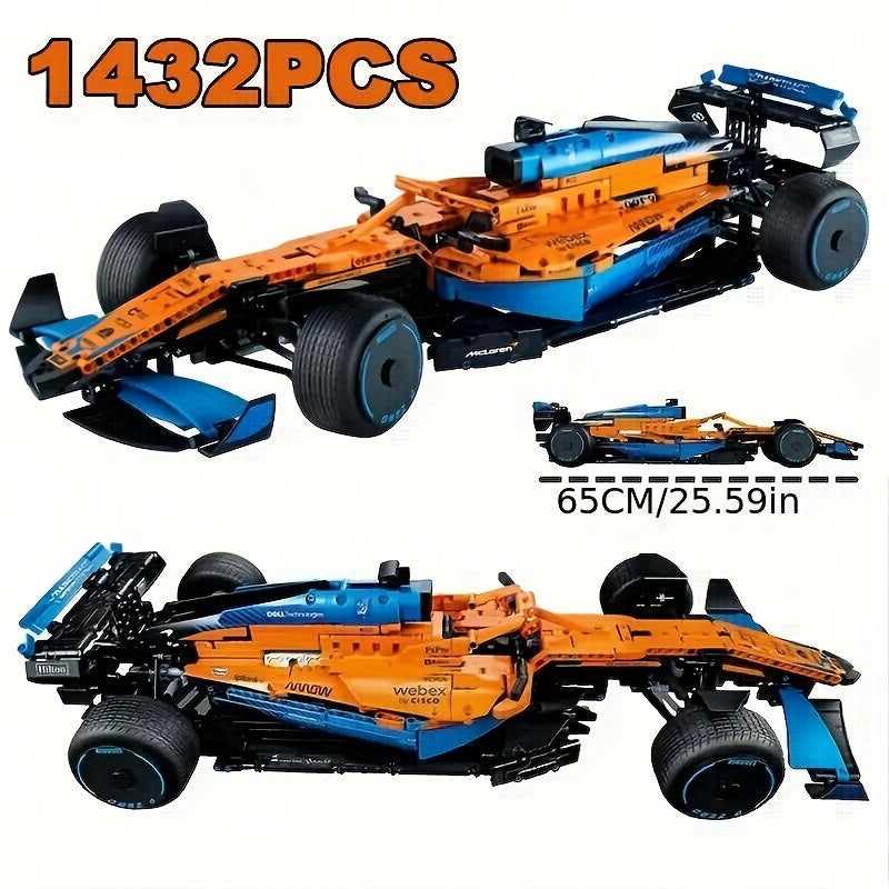 Race Car Model Building Block Vehicle Bricks Kits Toys For Kids