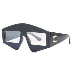 Large Triangle Frame Sunglasses