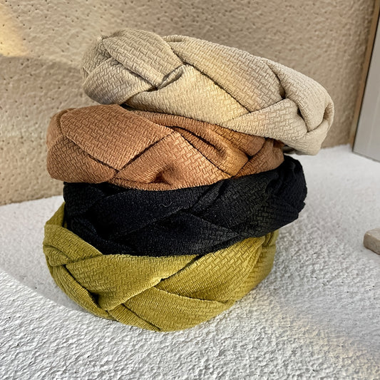 Solid Sponge Headband Girls Hairband Headwear Women's Hair Accessories