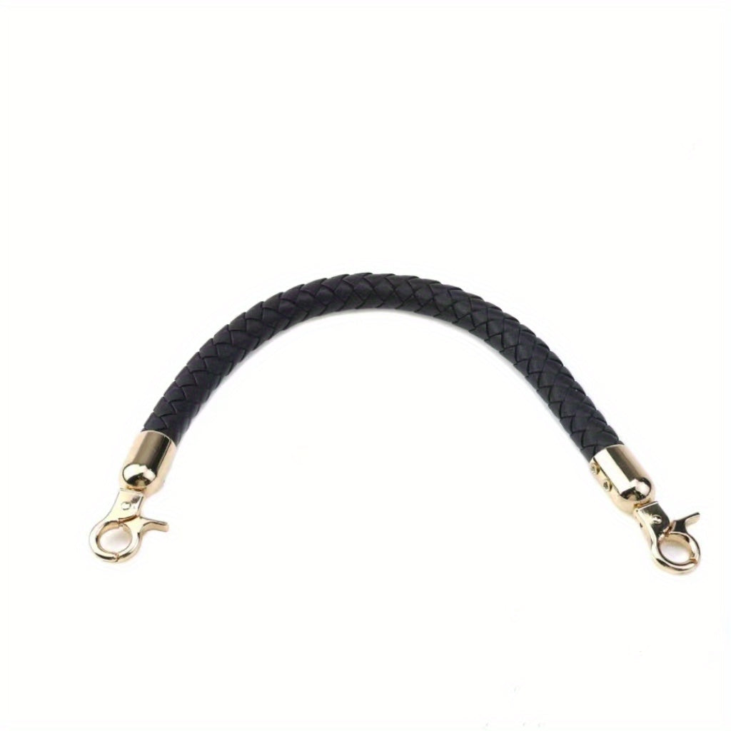 PU Leather Braided Bag Handle Strap 29.97 cm DIY Handbag Making Accessory