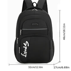 Casual Backpack with Laptop Sleeve for Students Travelers Professionals