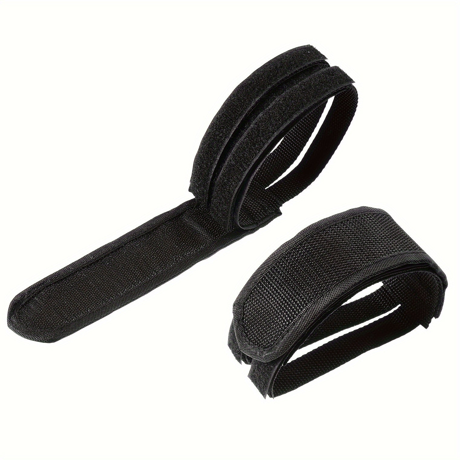 2pcs Bike Pedal Strap Toe Clips Anti Slip Adjustable Bicycle Feet Straps