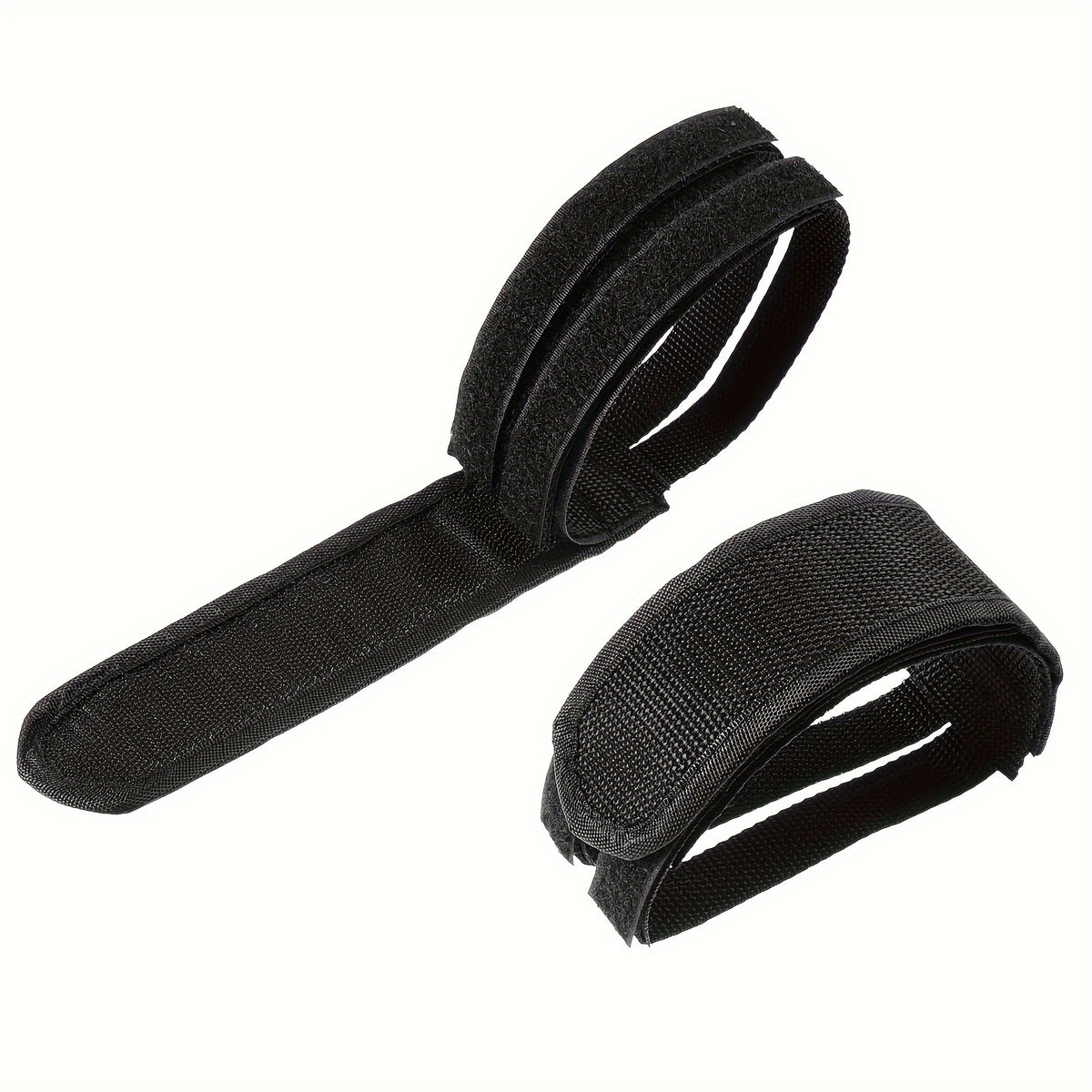 2pcs Bike Pedal Strap Toe Clips Anti Slip Adjustable Bicycle Feet Straps