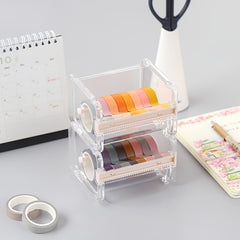 Tape Dispenser Holder for Easy and Efficient Cutting