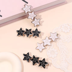 4pcs Sweet Star Hair Clip for Women Girls