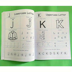 Alphabet Phonics Practice Paper for Preschool Learning - Coloring Book