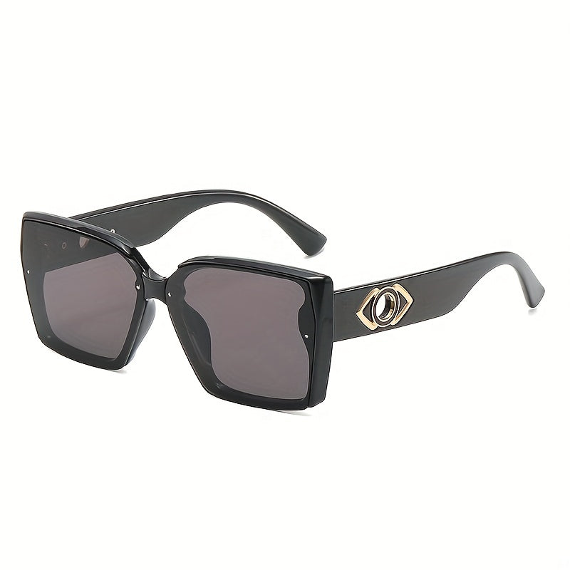 Large Square Sunglasses Anti Glare UV400 Sun Shades For Driving