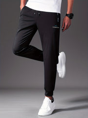 Men's Drawstring Sport Pants for Summer Training