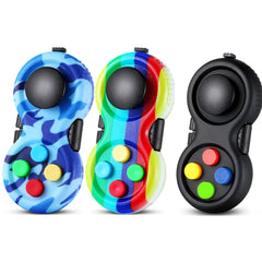 3pcs Retro Classic Fidget Controller Handheld Game Fun Fidget Pad Packs