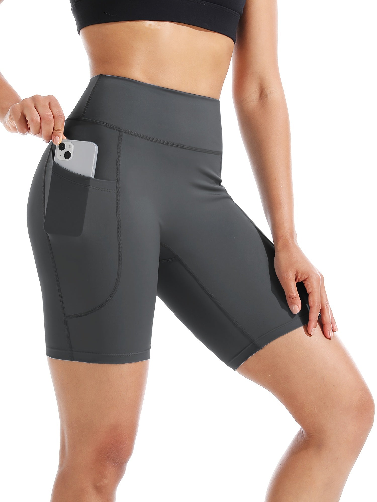 High Waist Quick Drying Yoga Tight Shorts