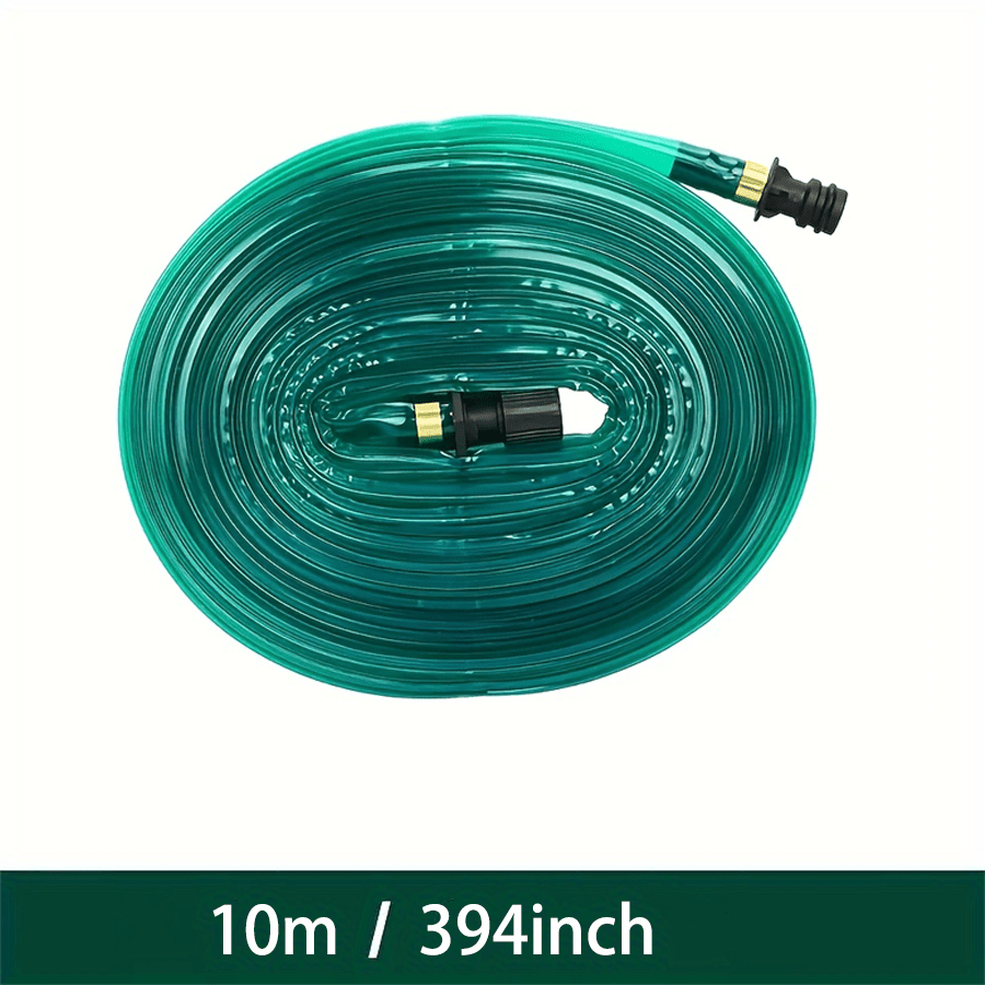 Flat Soaker Hose Garden Lawn Sprinkler Drip Irrigation Tubing