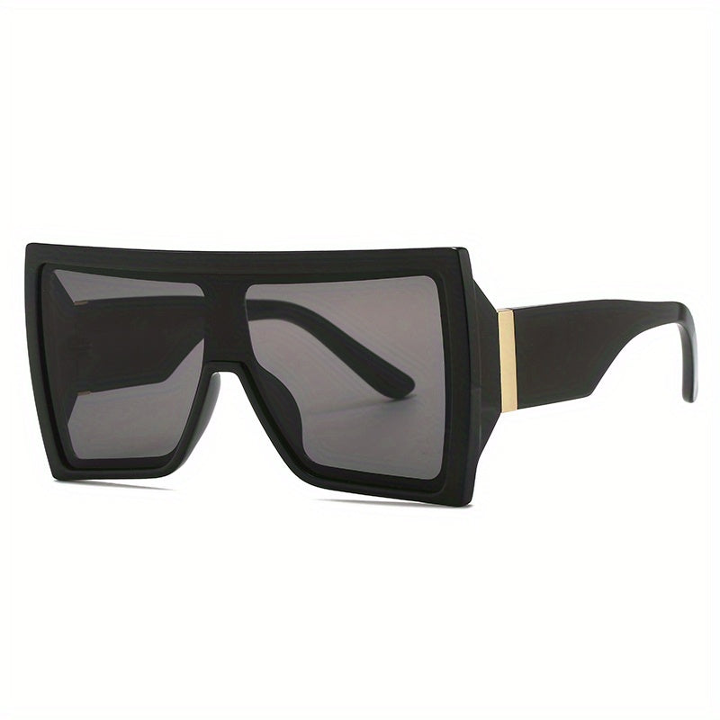 Oversized Gradient Sunglasses UV400 for Summer Beach Party