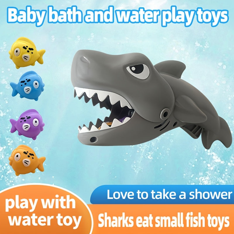 Shark Water Toy Set - Interactive Bath Toys for Kids