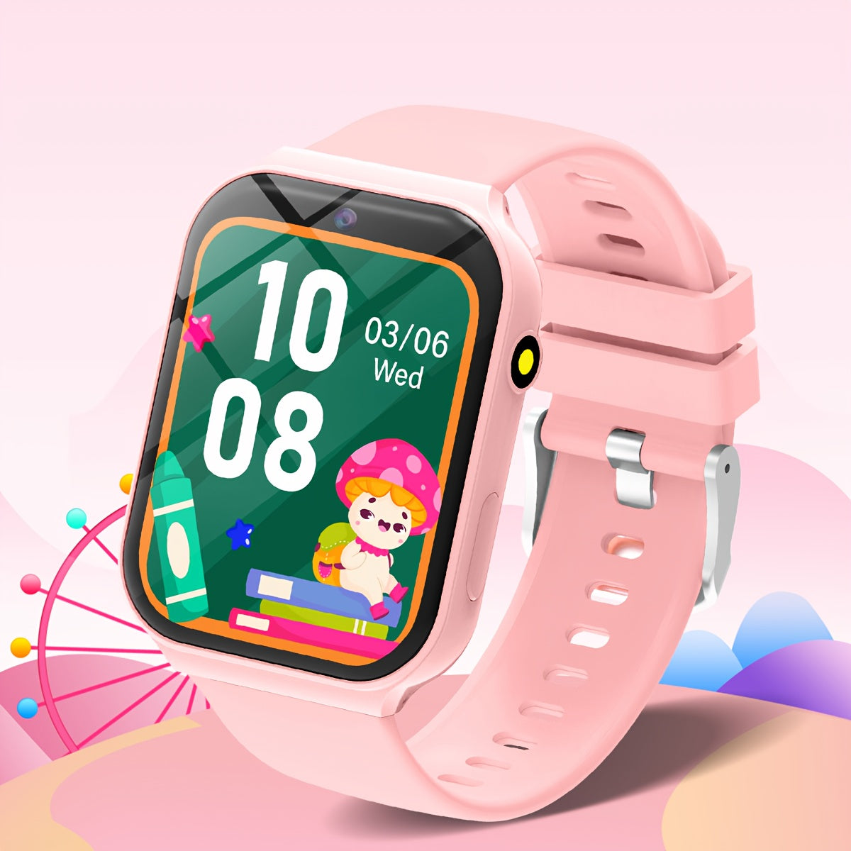 Kids Smart Watch w/ 18 Games Pedometer Camera Music Video Player