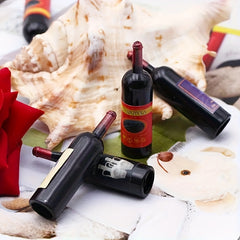 10 Mini Resin Wine Bottles for Dollhouse Crafts