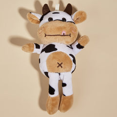 Pet Cow Plush Toy Anxiety Relief Calming Aid for Cats Dogs