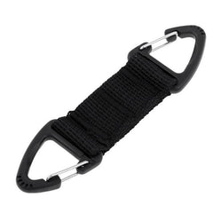 Tactical Nylon Backpack Carabiner for Outdoor Adventures