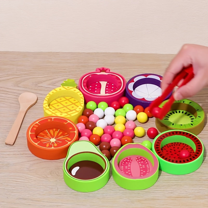 Fruit Themed Educational Toy Enhances Skills Perfect Math Learning Aid & Gift