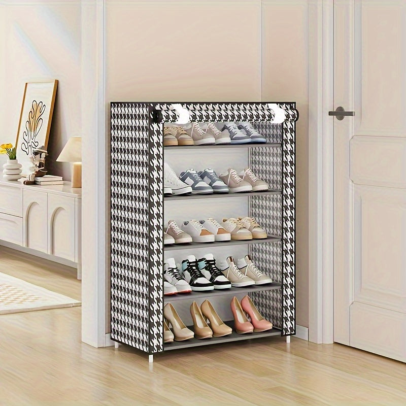 Dustproof Shoe Cabinet with Large Capacity Shoe Rack