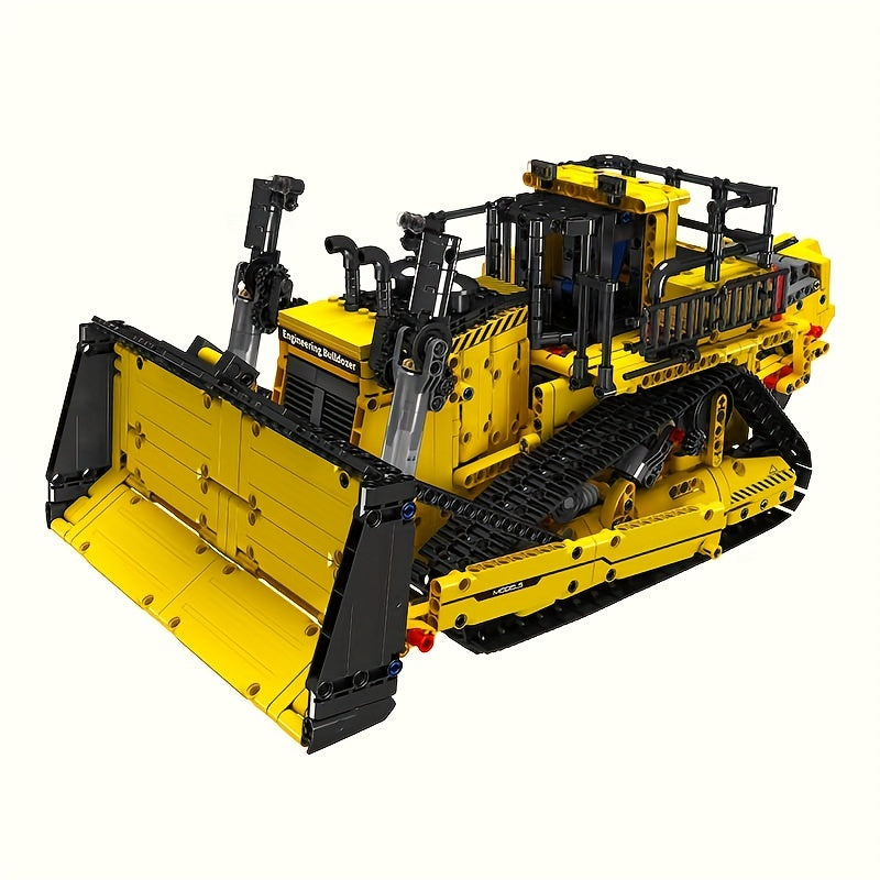 Building Blocks Bulldozer Toy with APP Version Gift